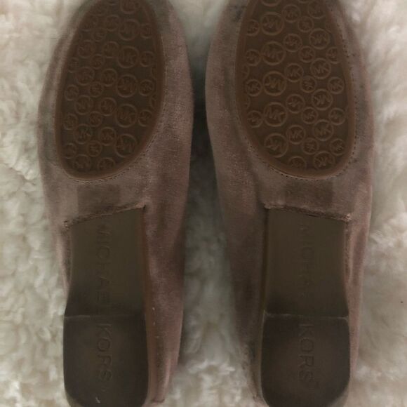 Michael Kors Leather Suede Loafers Tan Size 6 - Picture 4 of 4